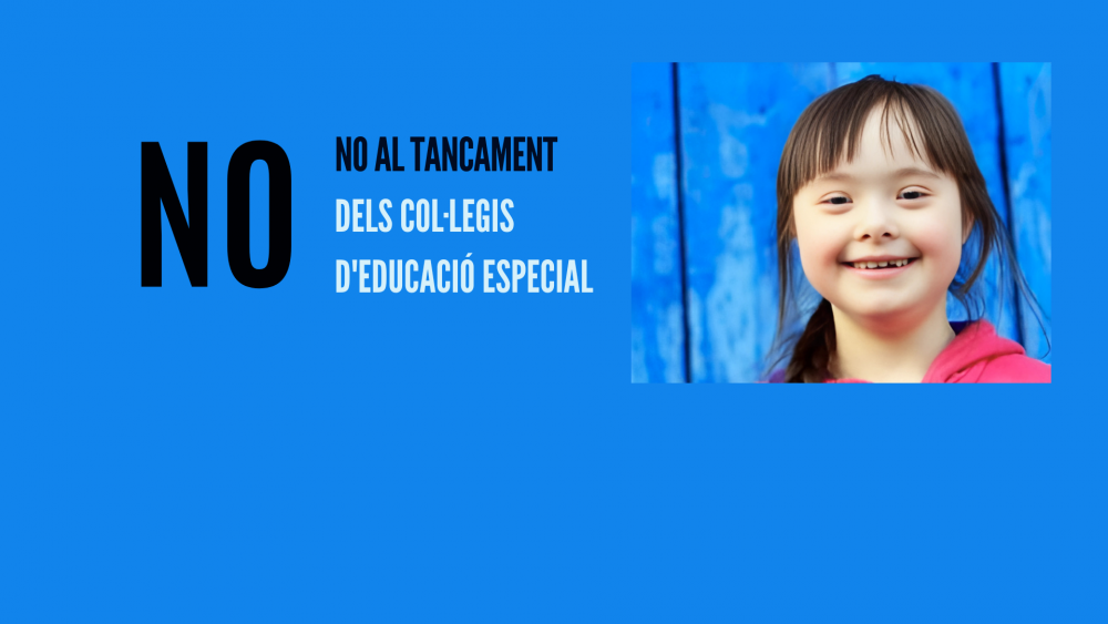 FEUSO, contra el tancament de Centres d’Educació Especial